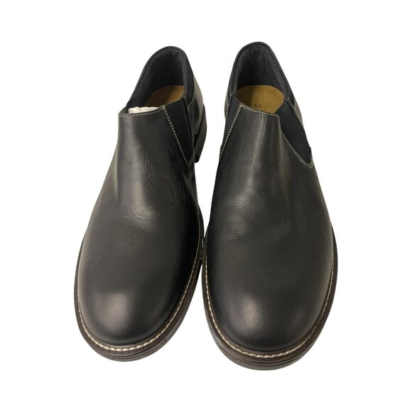 Naot Director Mens Slip On Shoes Size EU 44 US 11 Black Raven Leather NWOB main image 7